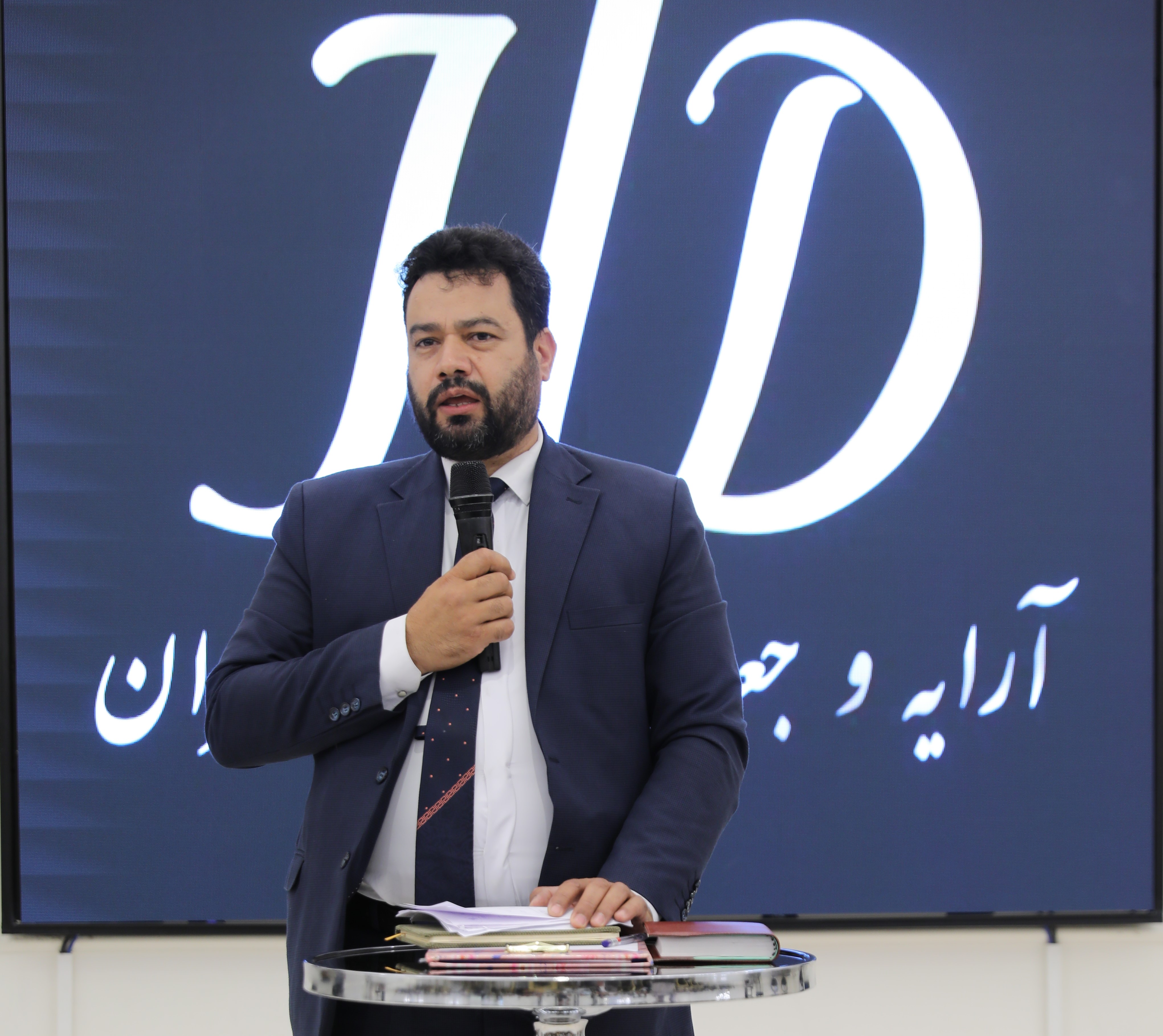 سخنرانی مدیریت محترم مجموعه JTD آقای محمد شریفی