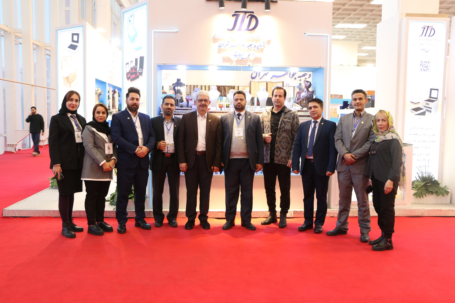 حضور فعال JTD در نمایشگاه طلا و جواهرات ایرانمال